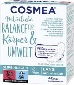 Cosmea Balance Slipeinlagen lang ohne Duft
