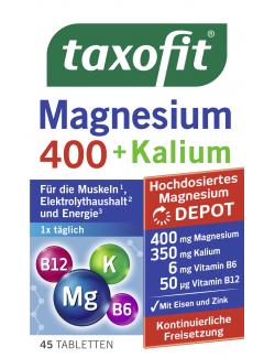 Taxofit Magnesium 400 + Kalium