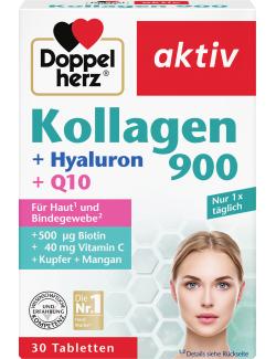 Doppelherz Kollagen 900 + Hyaluron + Q10 Tabletten