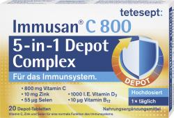 Tetesept Immusan C 800 5-in1 Depot Complex Tabletten