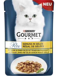 Purina Gourmet Perle Genuss in Gelee mit Huhn