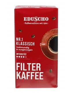 Eduscho Filterkaffee Nr. 1 Klassisch gemahlen