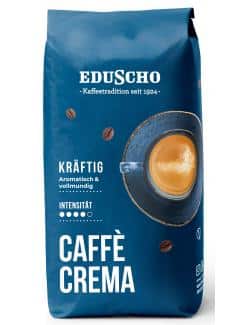 Eduscho Caffè Crema kräftig ganze Bohnen