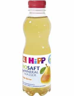 Hipp Bio Saft & Mineralwasser Erfrischungsgetränk milde Birne still