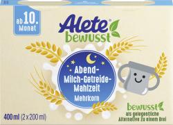 Alete bewusst Abend-Milch-Getreide-Mahlzeit Mehrkorn