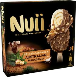 Nuii Eiscreme Salted Caramel & Australian Macadamia