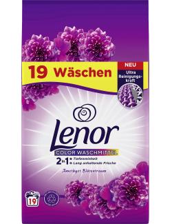 Lenor Colorwaschmittel Pulver Amethyst Blütentraum