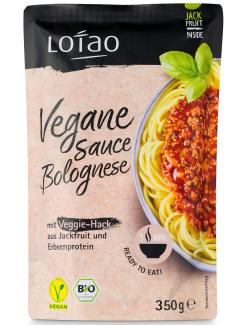 Lotao Bio vegane Bolognese mit Veggie Hack