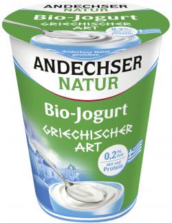 Andechser Natur Bio Joghurt griechischer Art 0