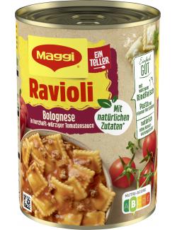 Maggi Ein Teller Ravioli Bolognese