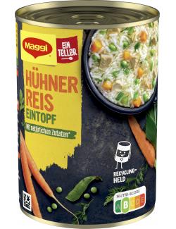 Maggi Ein Teller Hühner Reis Eintopf