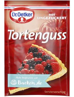 Dr. Oetker Tortenguss rot ungezuckert