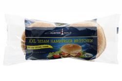 Küstengold Hamburger Brötchen XXL Sesam 4er