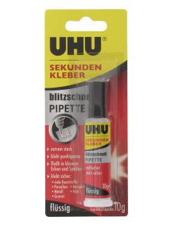 Uhu Sekundenkleber blitzschnell Pipette flüssig