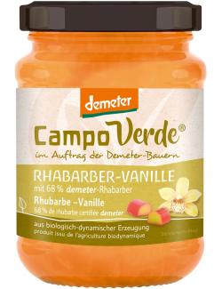Campo Verde Demeter Fruchtaufstrich Rhabarber-Vanille