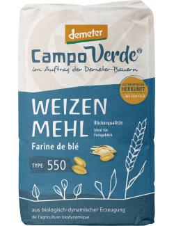 Campo Verde Demeter Weizenmehl Type 550
