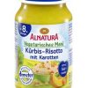 Alnatura Vegetarische Menü Kürbis Risotto mit Karotten