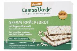 Campo Verde Demeter Vollkorn Knäckebrot mit Sesam