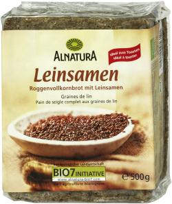 Alnatura Leinsamen Brot