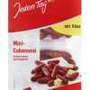 Jeden Tag Mini-Cabanossi mit Käse heißgeräuchert