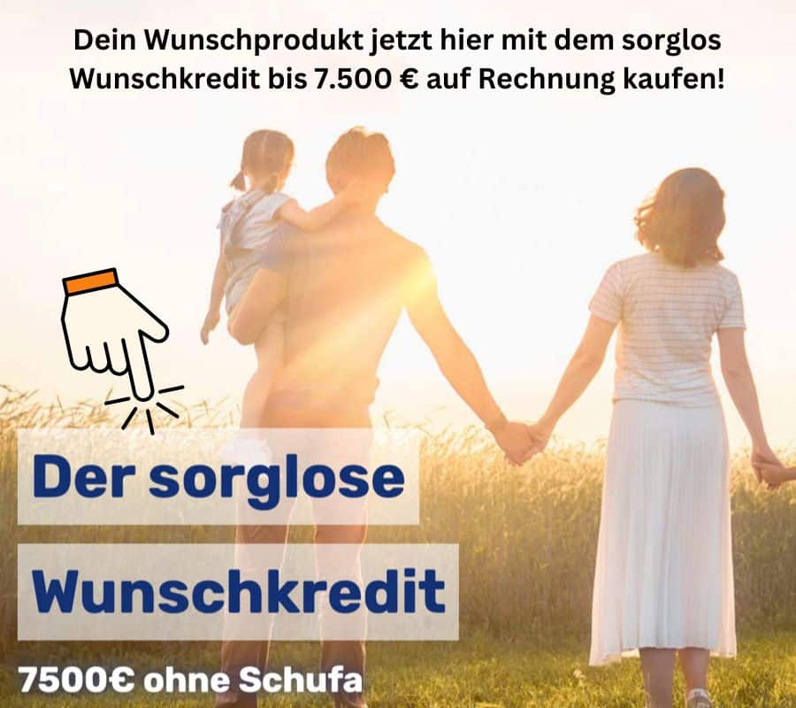 Wunschprodukt auf Raten