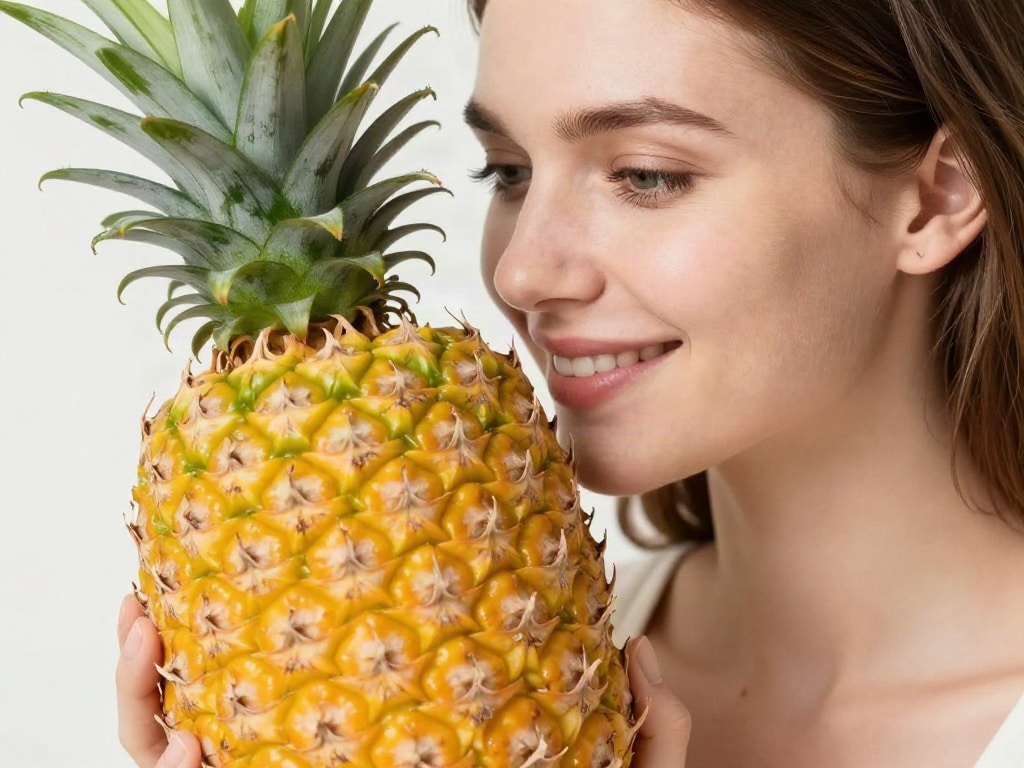 Ananas reif erkennen
