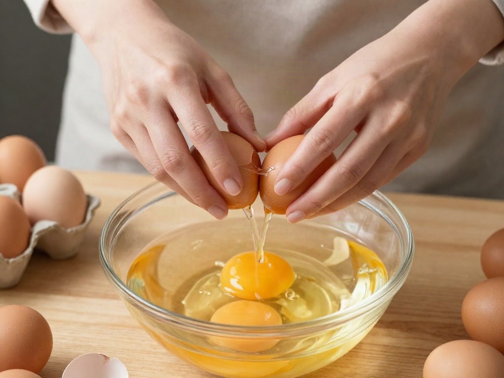 Eier einfrieren