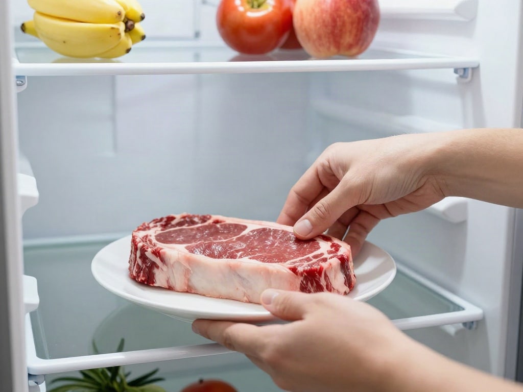 Fleisch auftauen