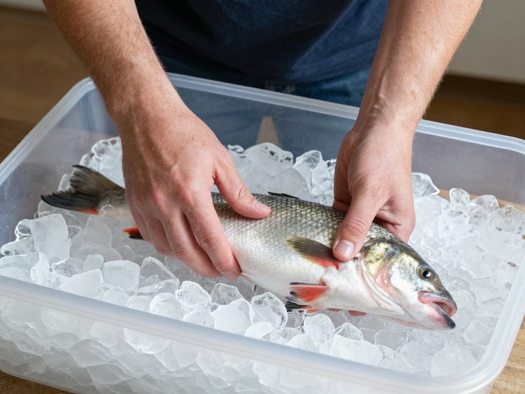 Fisch lagern