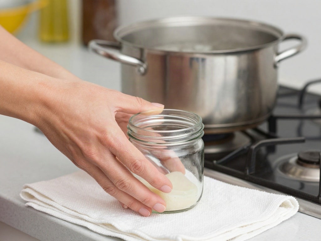 Gläser sterilisieren