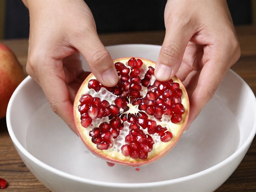 Granatapfel öffnen