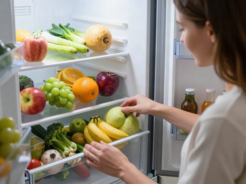 Kühlschrank richtig einräumen