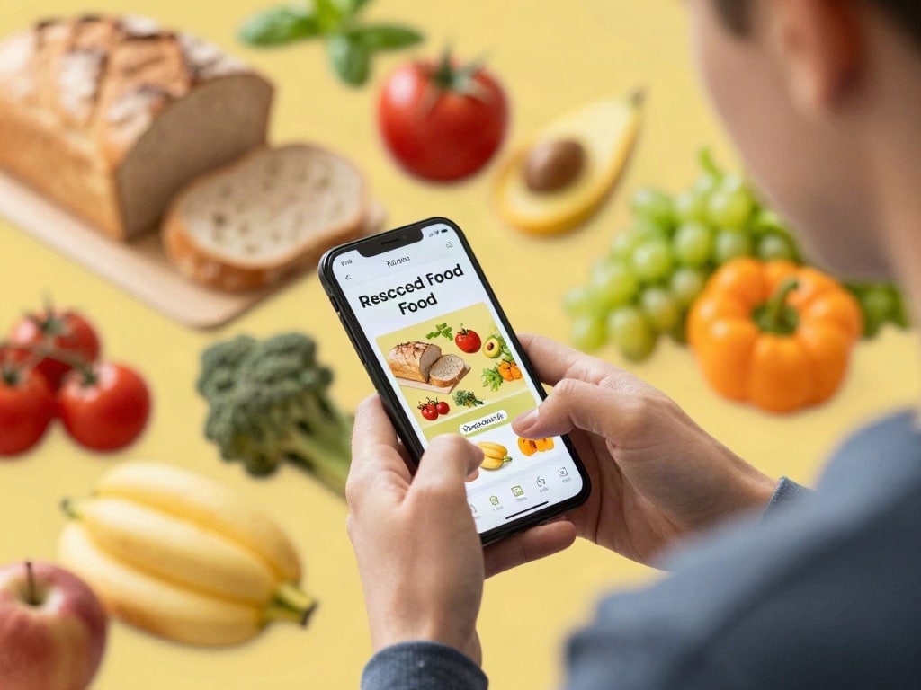 Lebensmittel retten Apps