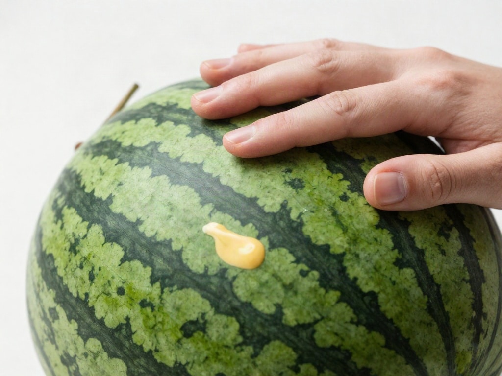 Melone reif erkennen