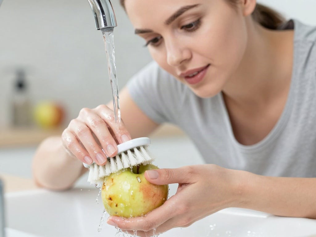 Obst richtig waschen