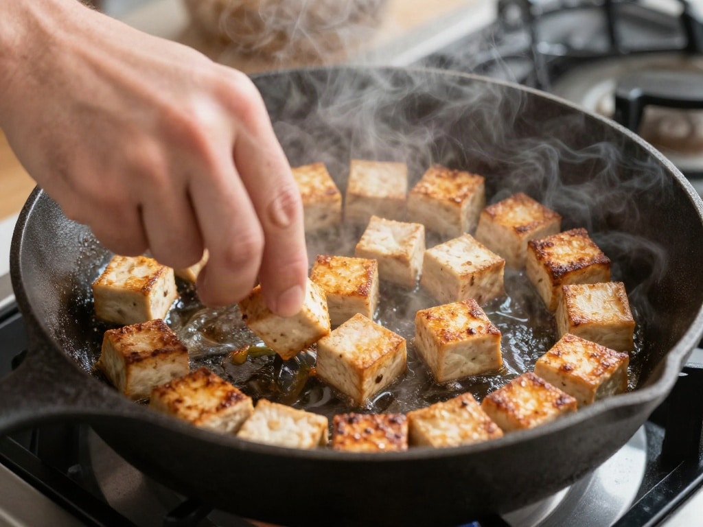 Räuchertofu verwenden