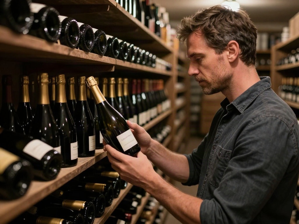 Sekt lagern