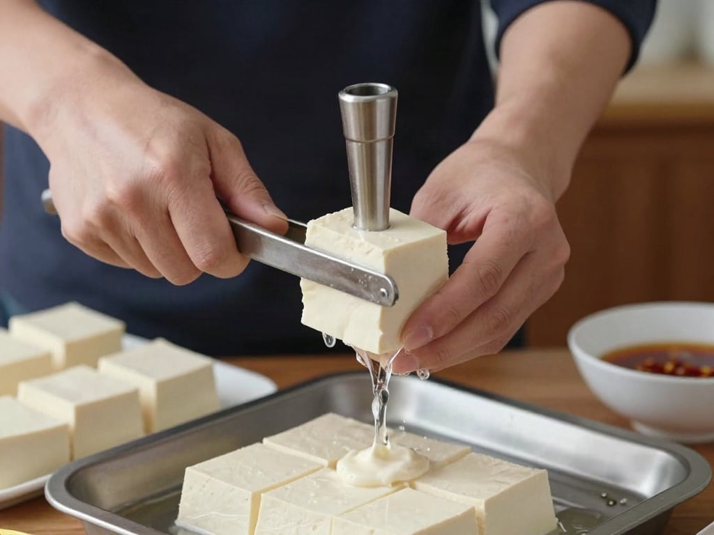 Tofu marinieren
