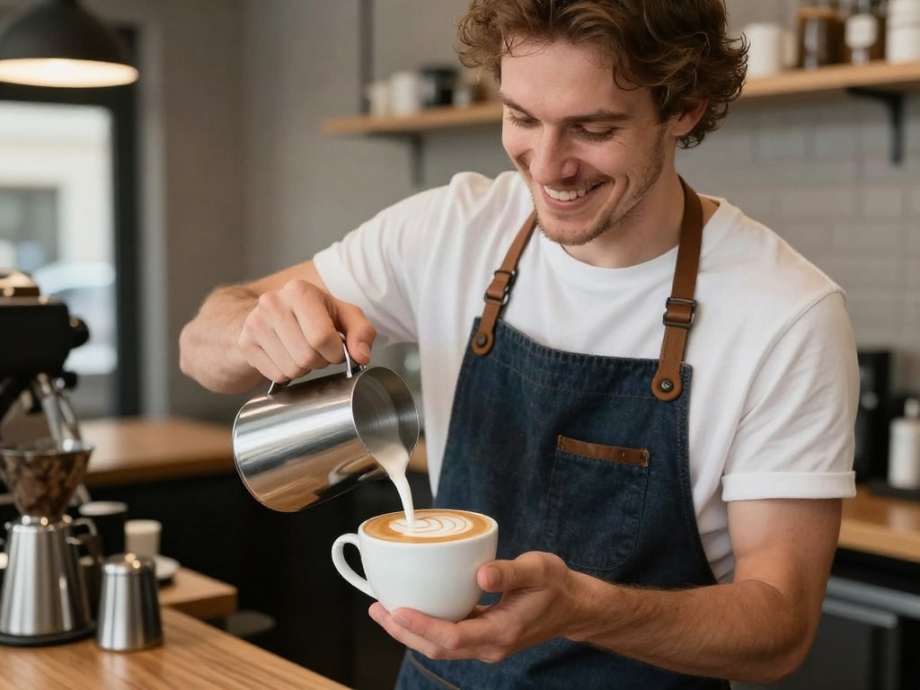 Pflanzenmilch Kaffee
